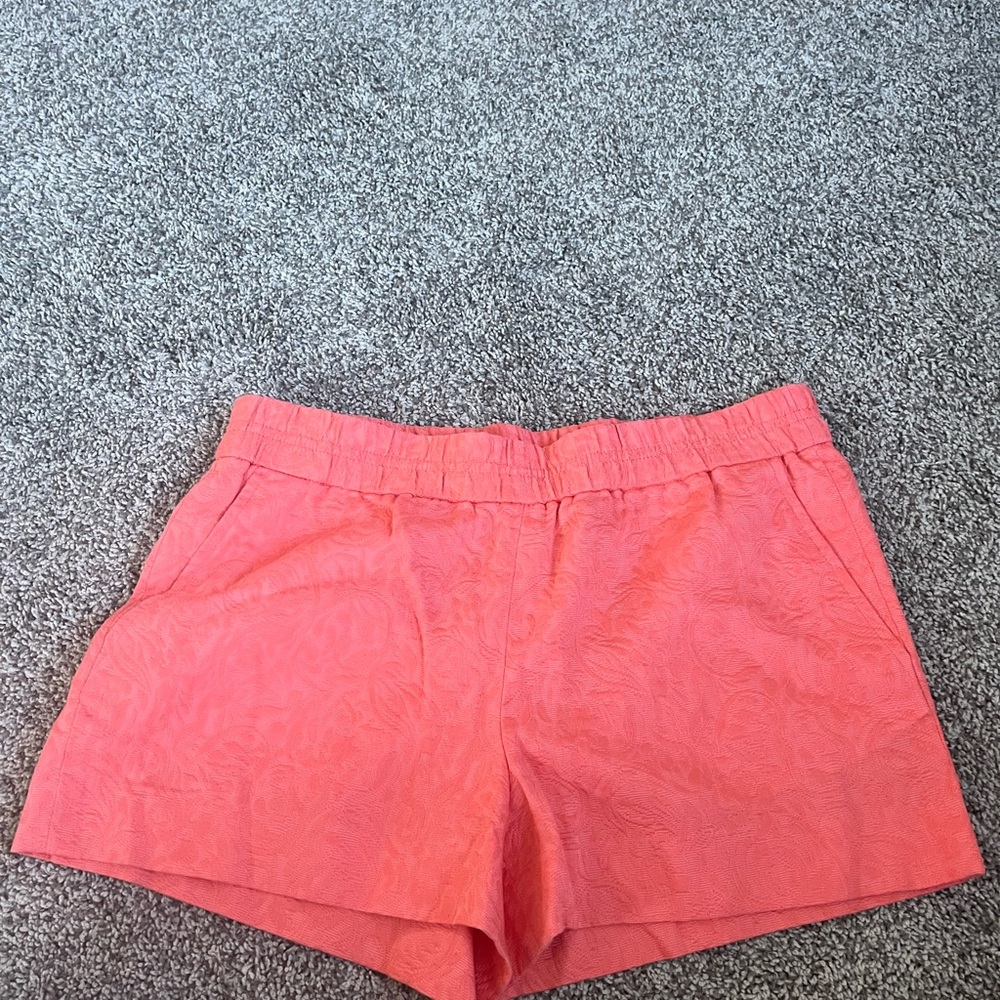 Jcrew coral dress shorts